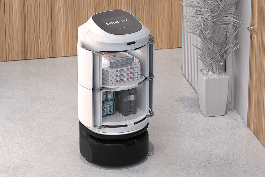 SERVI LIFT uses Lidar Navigation