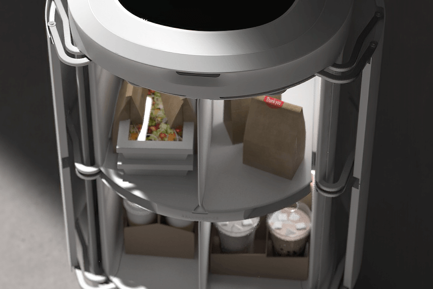 SERVI LIFT food service robots are secure