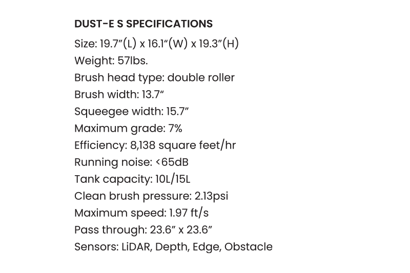 Richtech Robotics DUST-E S