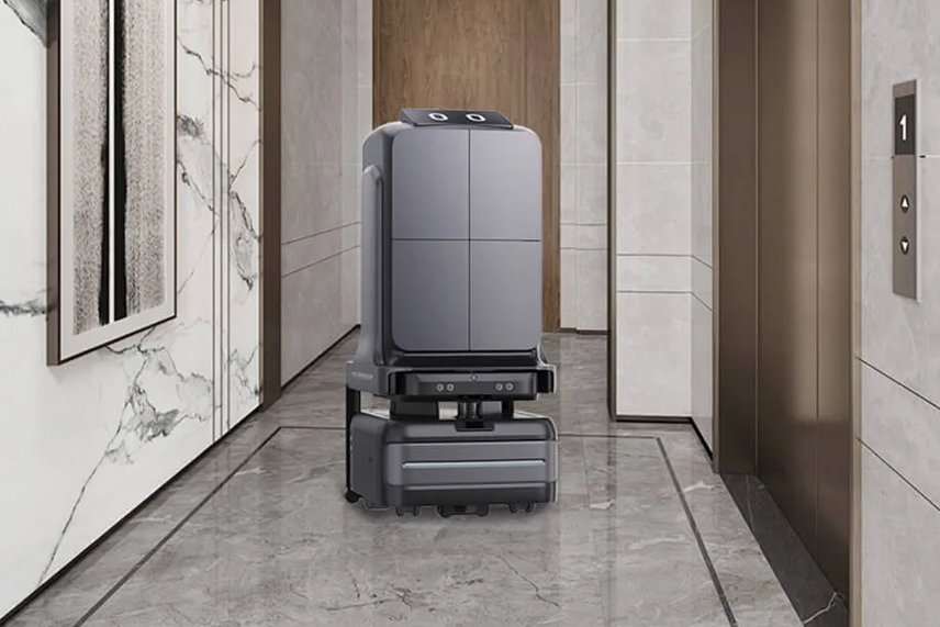 SKYLARK food service robots are secure